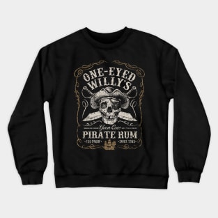 One Eyed Willy's Goon Cover Pirate Rum Crewneck Sweatshirt